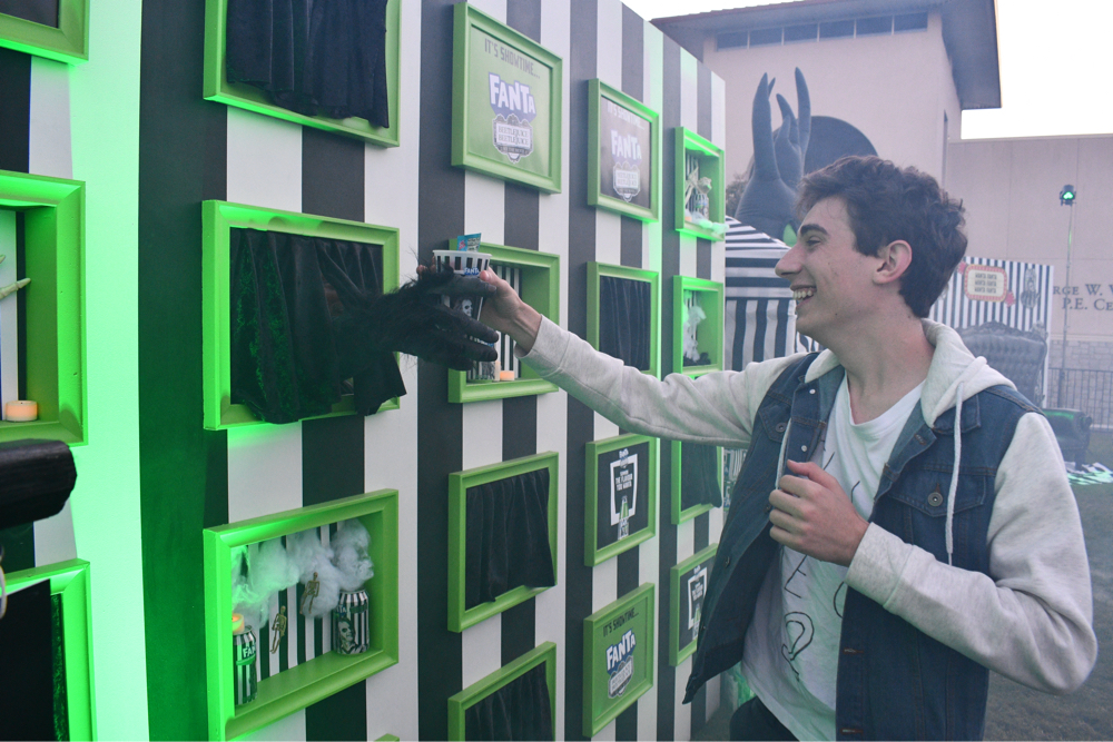 Fanta Halloween campus event